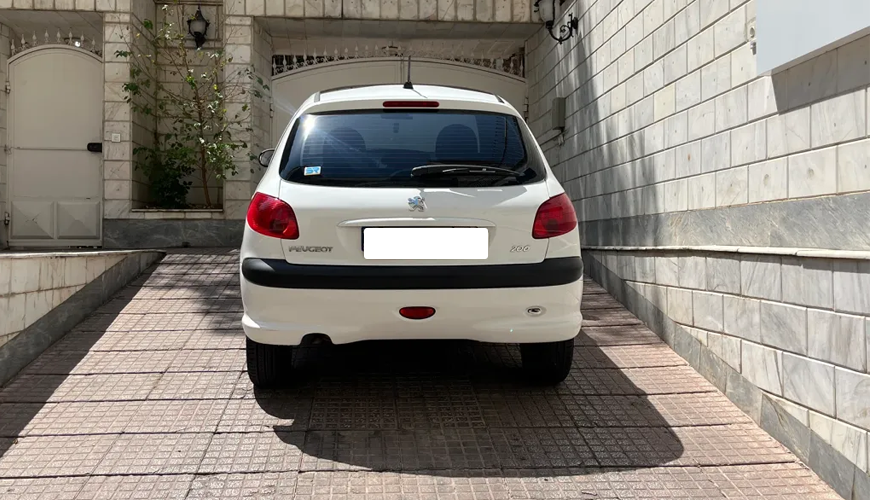پژو 206 تیپ ۵، مدل ۱۳۹۳